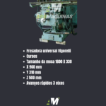 (Vendida) Fresadora Universal Vigorelli