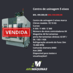 (VENDIDO) Centro de usinagem Chiron 5 eixos